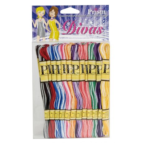 Fil moulin� coton 6 brins x 36 �chevettes