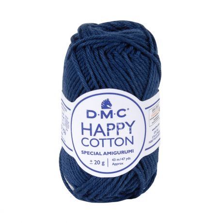 Bobine de Happy Cotton DMC 20 gr bleu marine