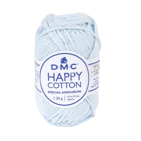 Bobine de Happy Cotton DMC 20 gr bleu layette