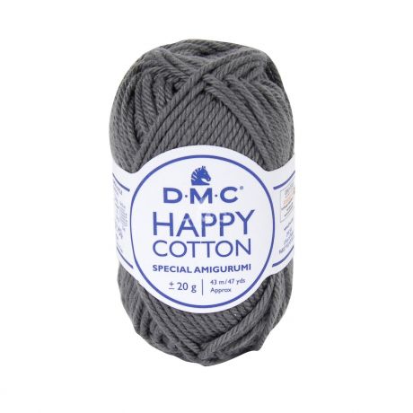 Bobine de Happy Cotton DMC 20 gr gris fonc