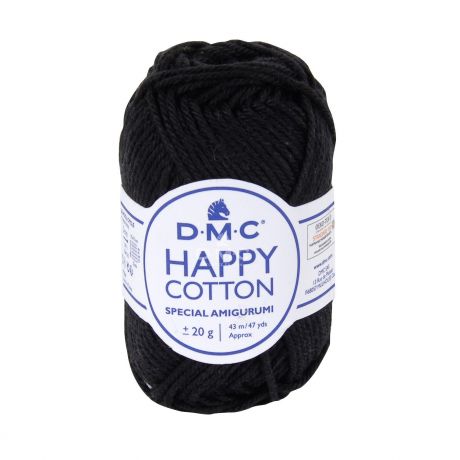Bobine de Happy Cotton DMC 20 gr noir