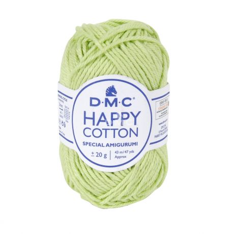 Bobine de Happy Cotton DMC 20 gr vert pomme
