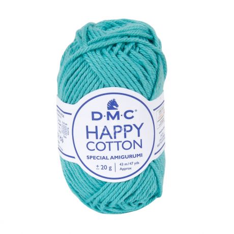 Bobine de Happy Cotton DMC 20 gr bleu tiffany