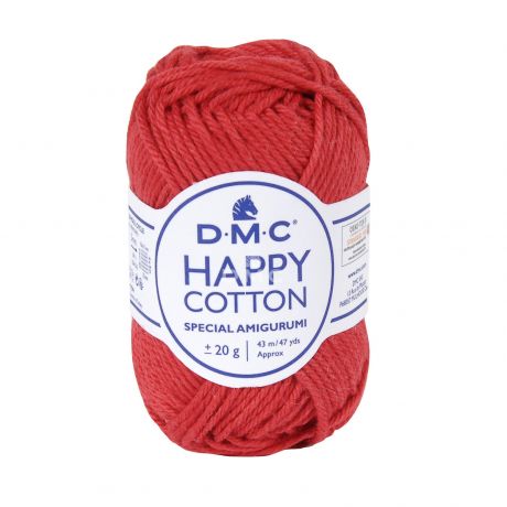 Bobine de Happy Cotton DMC 20 gr rouge