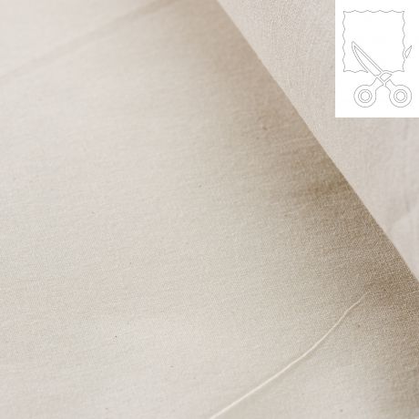 chantillon 10x10cm de toile patron paisse non traite cru