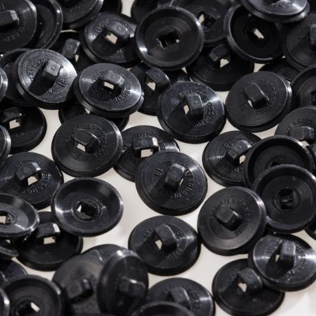 Culot anneau Exp�dit nylon noir 18mm