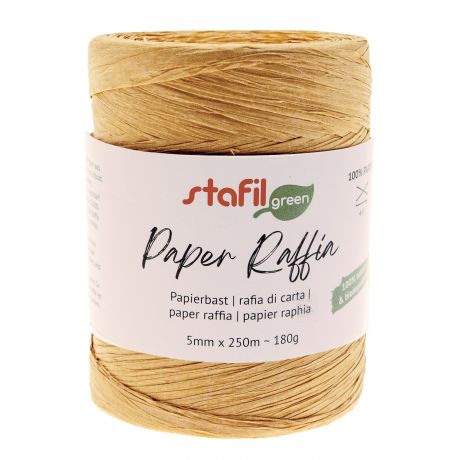 Fil Stafil en raphia naturel - �cru