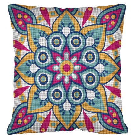 Coussin pnlope antique - mandala