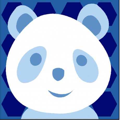 Kit Soudan 20x20 - Panda bleu