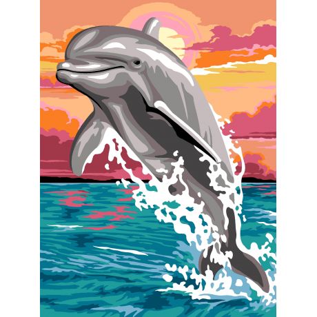 Canevas 30/40 - Le saut