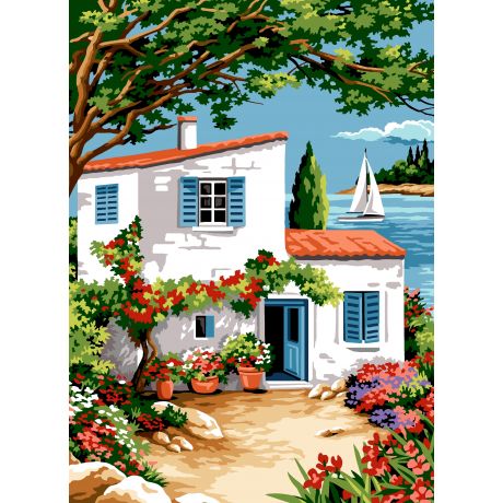 Canevas 45/60 - Baie de plaisance