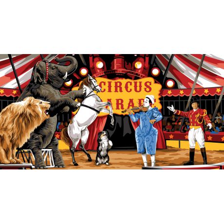 Canevas 65/120 - Circus parade