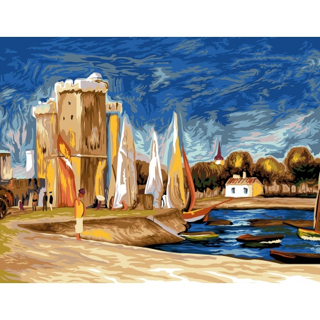 Canevas 60/80 - La Rochelle (Renoir)