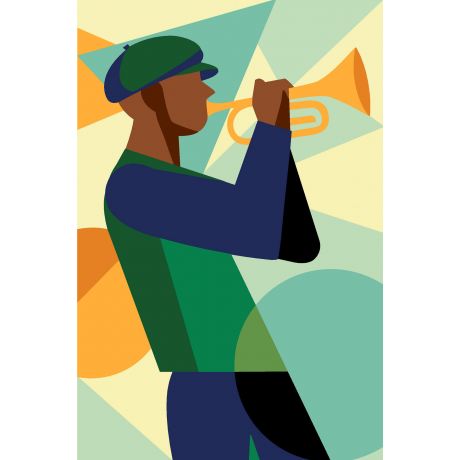 Canevas 30/40 Trompette