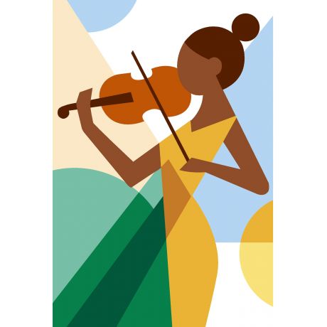 Canevas 30/40 Violon