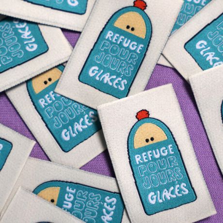 Lot de 6 étiquettes Marmaï refuge pour jours glacés