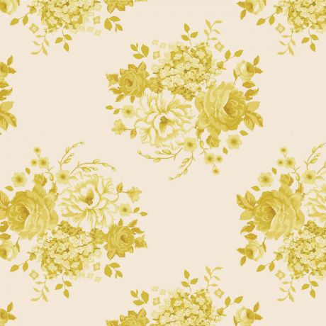 Tissu Tilda sunday brunch mia sour yellow X 50 CM