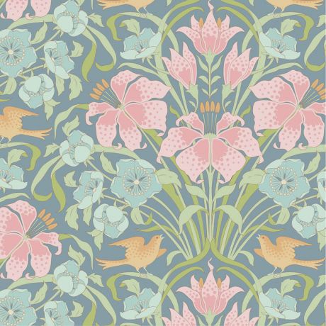 Tissu Tilda songbird songbird blue
