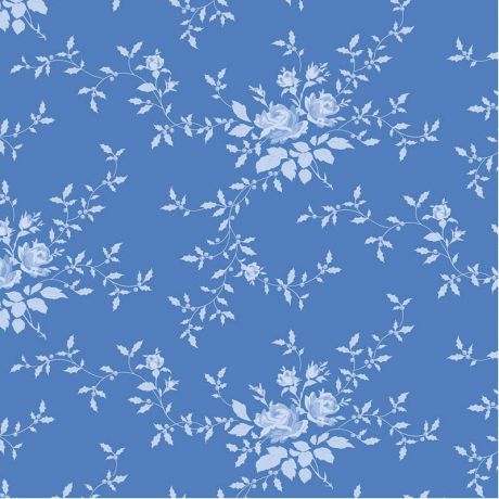 Tissu Tilda Something Blue no�l cornflower