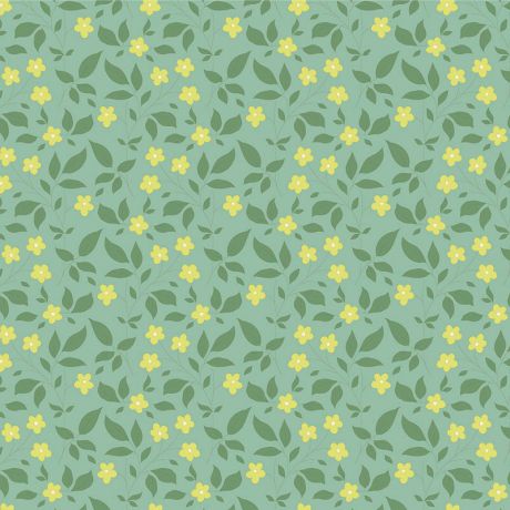 Tissu Tilda Tipsy teal X 50 CM