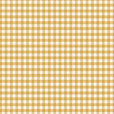 Tissu Tilda vichy laize de 274 cm yellow