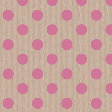 Tissu Tilda chambray dots pink