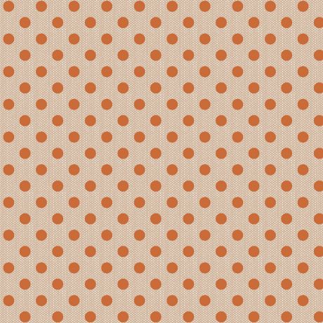 Tissu Tilda Creating Memories polkadot ginger