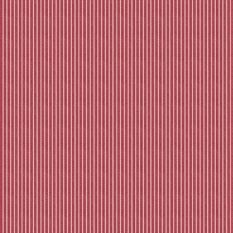 Tissu Tilda Creating Memories tinystripe red