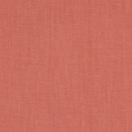 Tissu Tilda chambray salmon