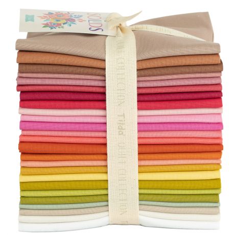 Fat quarter tissu Tilda solids bundle