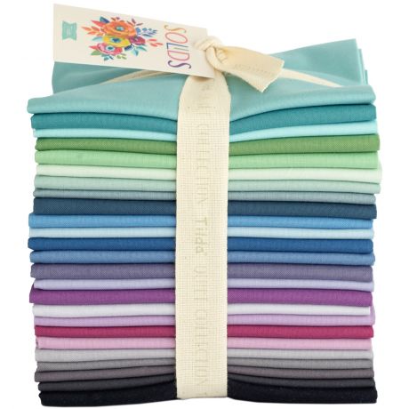 Fat quarter tissu Tilda solids bundle