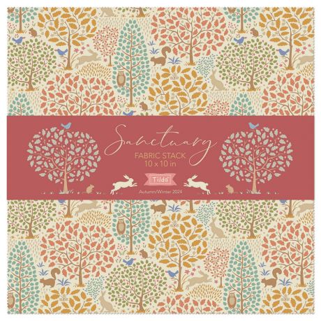 Tissu Tilda Sanctuary Fabric Stack 10cmx40 tissus