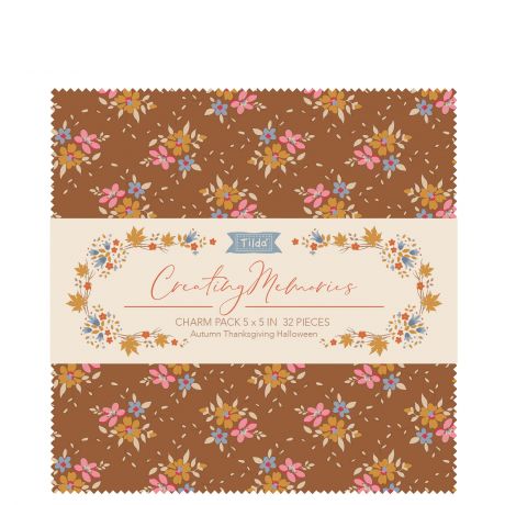 Charm pack de tissu Tilda Creating Memories Autumn