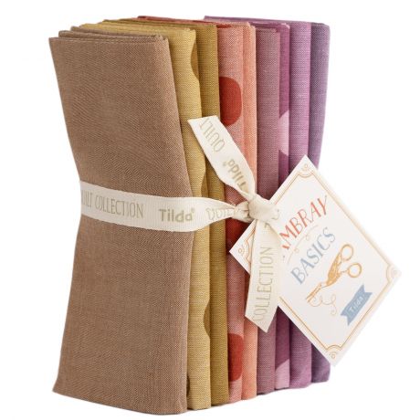 Fat quarter bundle de 9 tissus Tilda Creating Memories