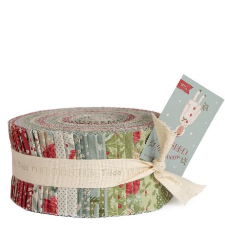 Tissu Tilda Merry Little Christmas Fabric roll 40 pcs