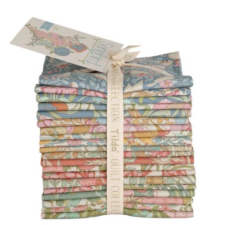Tissu Tilda songbird bundle 25x48cm x 20pcs