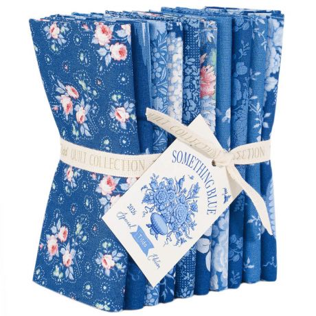 Tilda Something Blue bundle dark 54x58cm x 10pcs