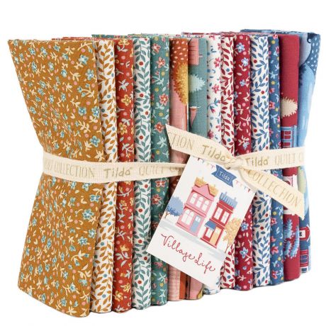 Tilda Village Life bundle 54x48cm x 14pcs