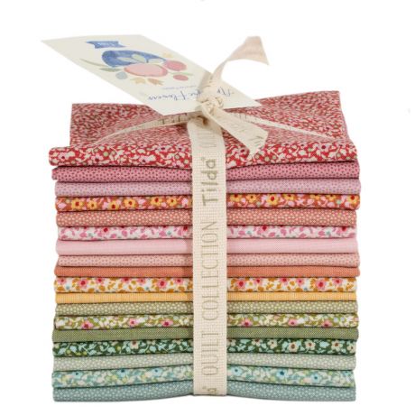 Tissu Tilda flowers fat eight bundle 18 tissus 25,4x48,2 cm