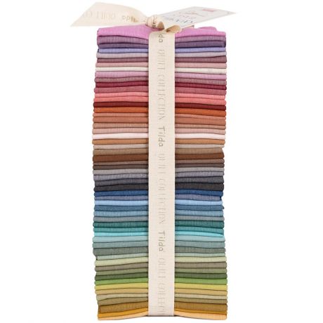 Tilda chambray fat eight bundle 25x48x56pcs