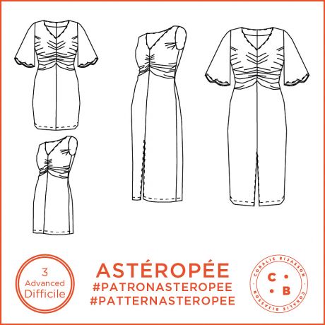 Patron Coralie Bijasson Astrope robe 34/48