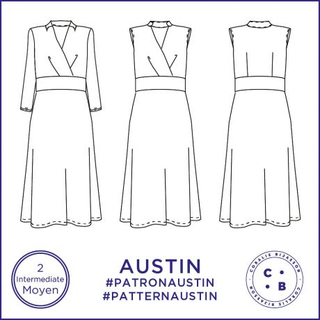 Patron Coralie Bijasson Austin robe 34/48
