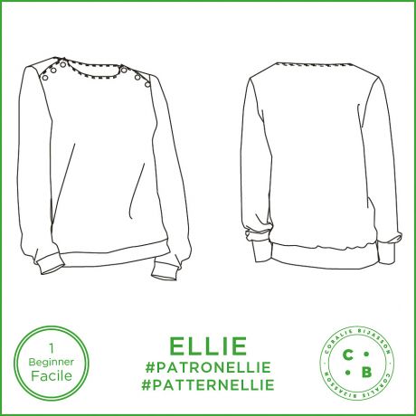 Patron Coralie Bijasson Ellie sweat s/3xl