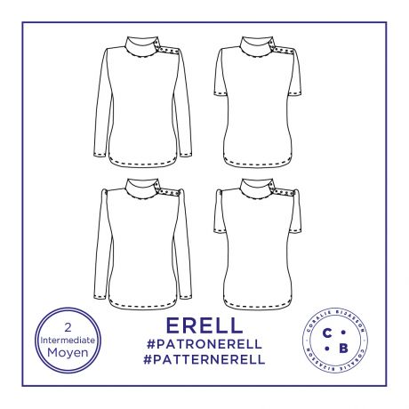 Patron Coralie Bijasson top Erell s/3xl