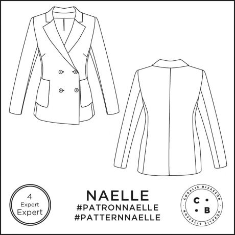 Patron Coralie Bijasson Naelle veste 34/48