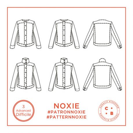 Patron Coralie Bijasson� blouson noxie t34/56