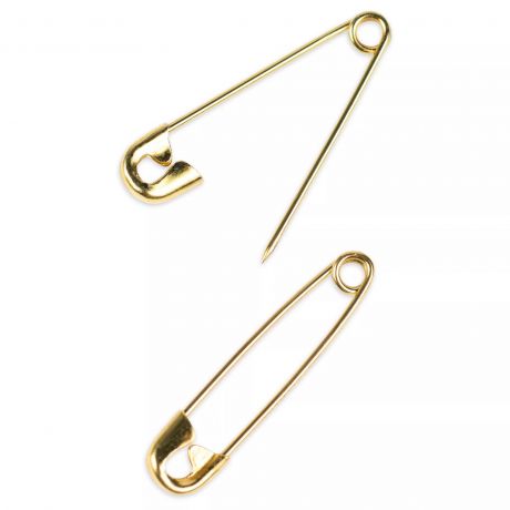Epingle de s�ret� laiton 23mm or x 75u