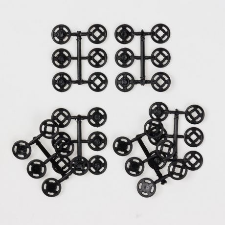 Pression plastique noir 10mm x18