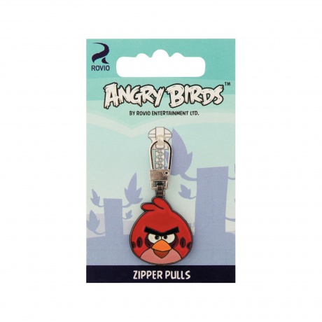 Tirette fashion - zipper angry bird assortis