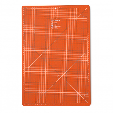 Fond de coupe 30 x 45 cm cm/inch orange